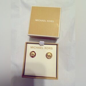 Michael Kors Gold Earrings